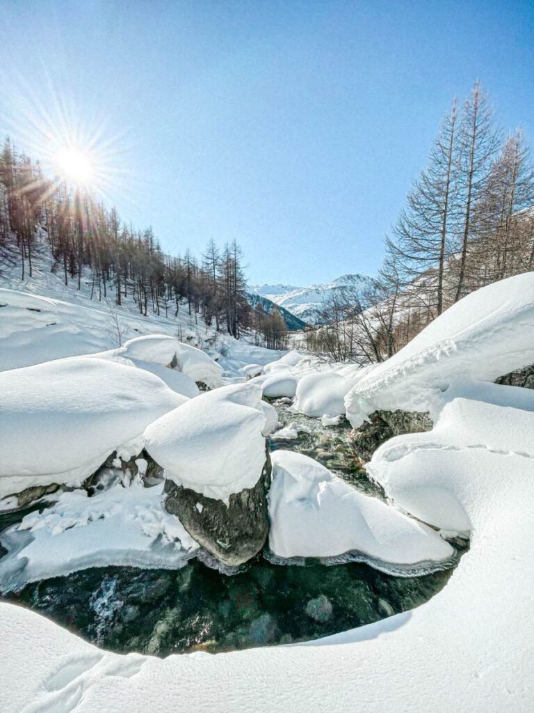 Isère fornet Rivière de Val d'Isère