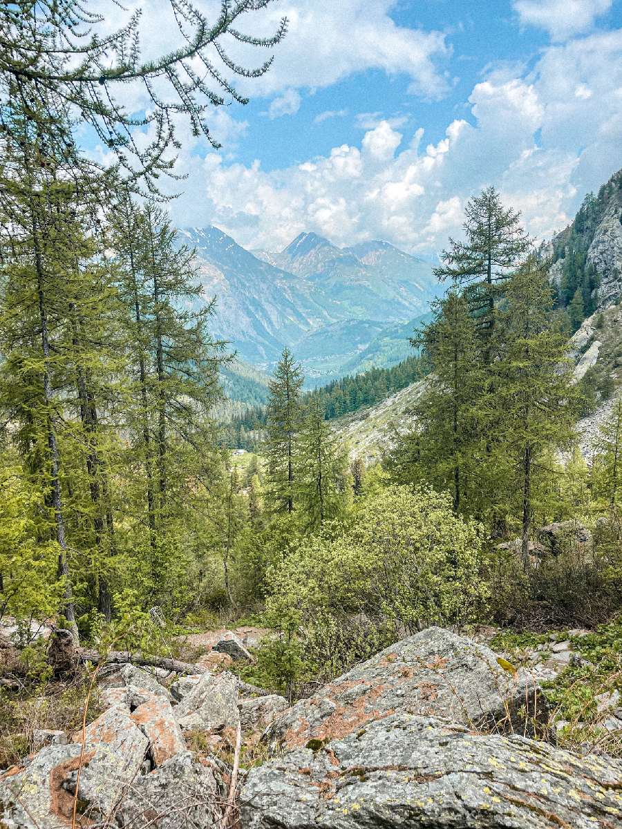 Vue cascade ruitor